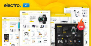 Electro Theme GPL v3.5.5 – Electronics Store WooCommerce Theme