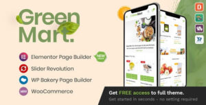 GreenMart Theme GPL