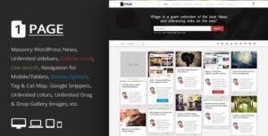 1Page WordPress Theme