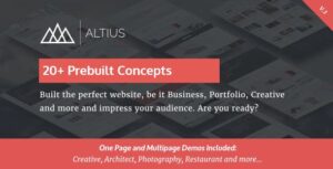 Altius WordPress Theme