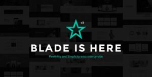 Blade WordPress Theme