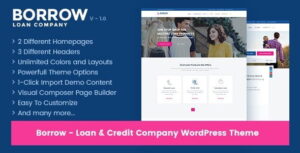 Borrow WordPress Theme