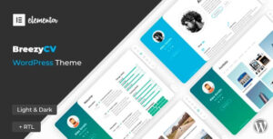 BreezyCV WordPress Theme