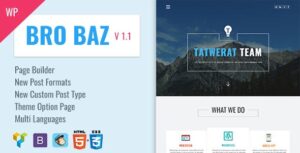 BroBaz WordPress Theme