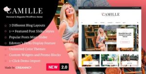 Camille WordPress Theme