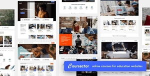 Coursector WordPress Theme