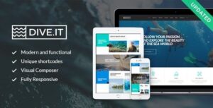 DiveIt WordPress Theme