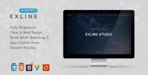 Exline – One Page Multipurpose WordPress Theme v1.5.9