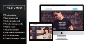 Fashion Stormer WordPress Theme