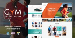 GYM Sports WordPress Theme