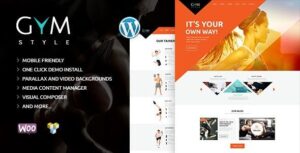 GYM WordPress Theme