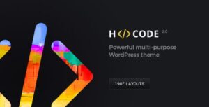 H-Code WordPress Theme