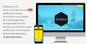 Heylone wordPress Theme