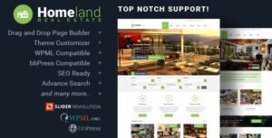 Homeland wordPress Theme