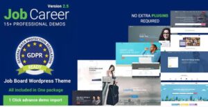 JobCareer WordPress Theme