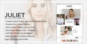 Juliet WordPress Theme