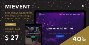 MiEvent WordPress Theme