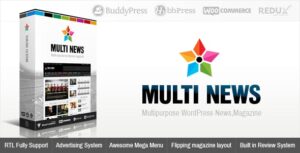 Multinews WordPress Theme