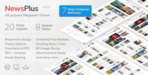 NewsPlus WordPress Theme