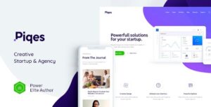 Piqes WordPress Theme