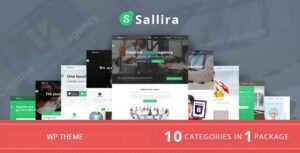 Sallira – Multipurpose Startup Business WordPress Theme v1.0.2