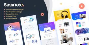 Sassnex wordPress Theme