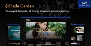 ShadeGarden WordPress Theme