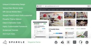 Sparkle WordPress Theme