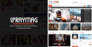 Spraymag WordPress Theme