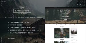 Springbook WordPress Theme