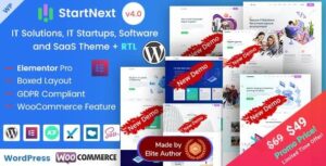 StartNext WordPress Theme