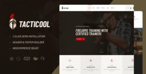 Tacticool WordPress Theme