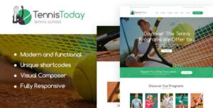 Tennis Today WordPress Theme