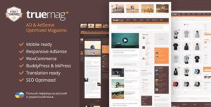 Truemag wordPress Theme