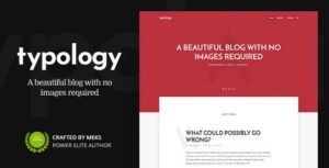 Typology WordPress Theme