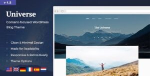 Universe WordPress Theme