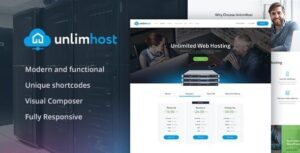 UnlimHost WordPress Theme