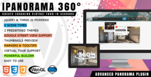 iPanorama 360 Virtual Tour Builder Plugin