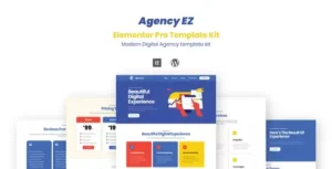 AgencyEz - Elementor Pro Template Kit