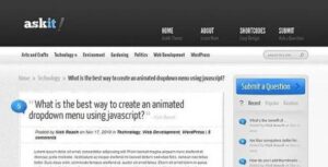 AskIt Premium WordPress Theme