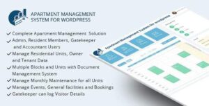 WPAMS - Apartment Management System For WordPress