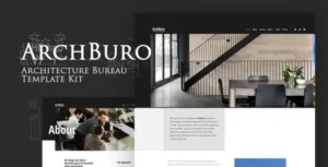 ArchBuro - Architecture Bureau Template Kit