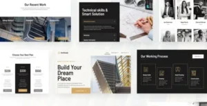 Architude Architecture Agency & Interior Design Elementor Template Kit