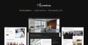 Archodern - Interior & Architecture Elementor Template Kit