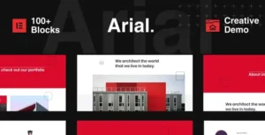 Arial - Architecture, Construction & Real Estate Elementor Template Kit