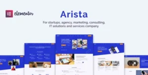 Arista - Multipurpose Business Elementor Template Kit