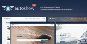 AutoShow - Car Shoowroom & Dealer Elementor Template Kit