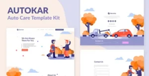 Autokar - Auto Care Elementor Template Kit