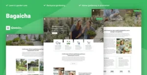 Bagaicha - Landscape & Gardening Elementor Template Kit