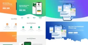 Baha - Apps Landing Elementor Template Kit